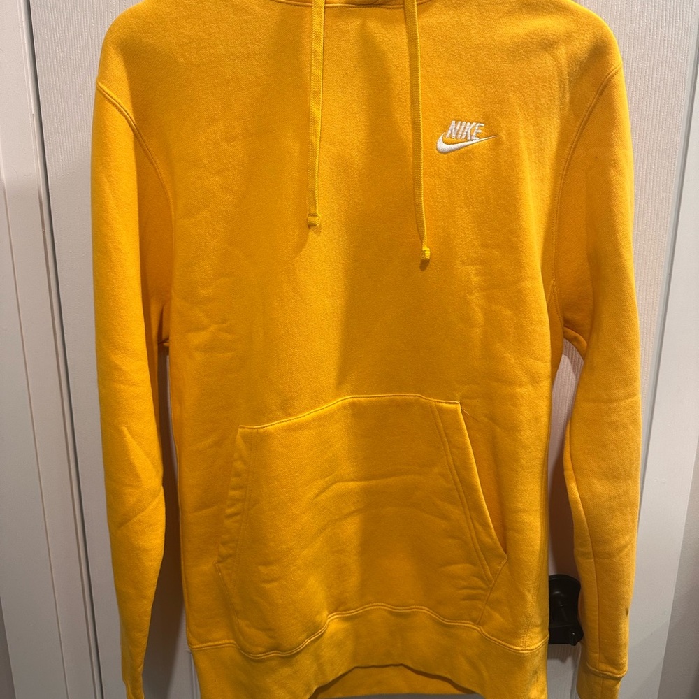Nike Yellow Hoodie Sweatshirt